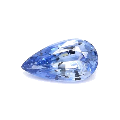 2.95 carat BLUE BRILLIANTSTEP cut Pear Safyras (1)