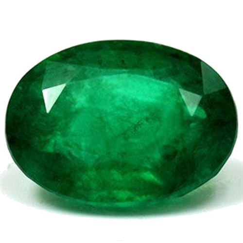 4.46 carat GREEN Oval Smaragdas (1)