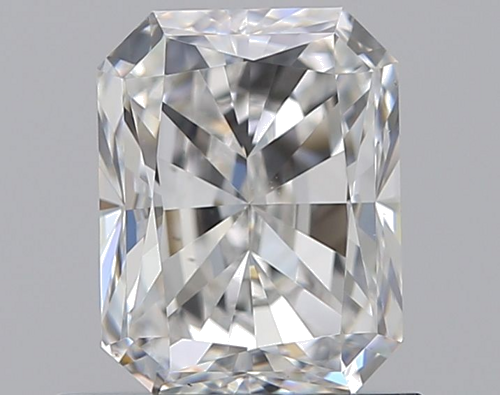 1.0 carat F-VS2 Natūralus Radiant Deimantas (1)