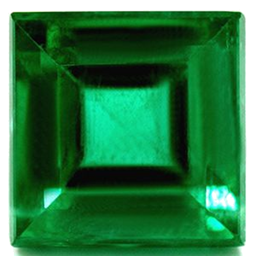 3.54 carat GREEN Square Smaragdas (1)