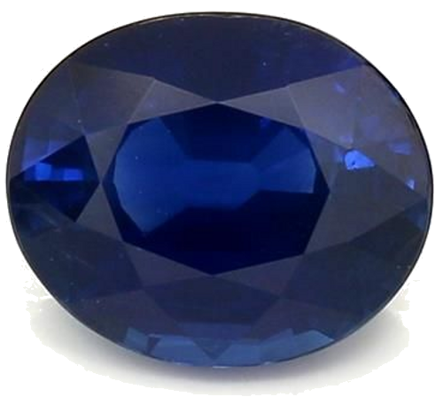 3.0 carat BLUE BRILLIANTSTEP cut Oval Safyras (1)