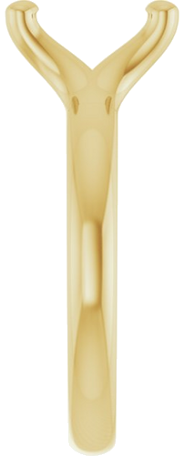 Sužadėtuvių Žiedas „Solitaire“ 14k yellow gold Emerald 8mm x 6mm (4)