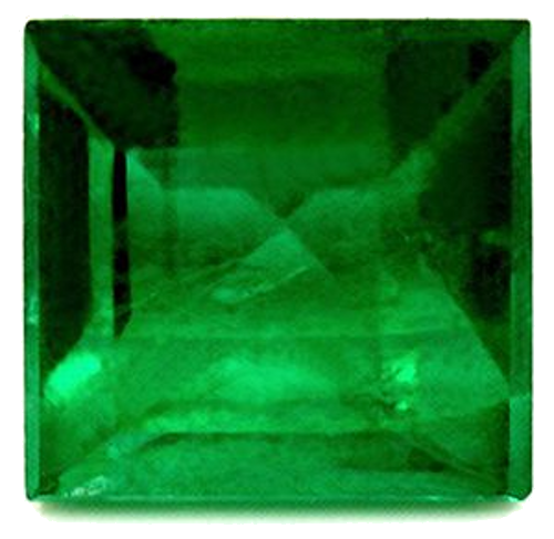 2.57 carat GREEN Square Smaragdas (1)