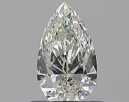 0.41 carat I-VS1 Natūralus Pear Deimantas (1)
