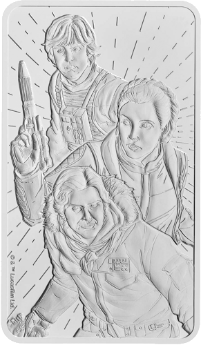 1 oz Star Wars Светлата страна сребърен кюл (1)