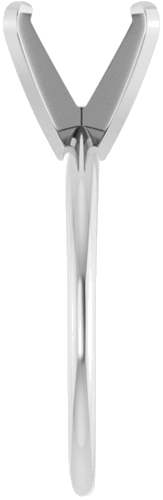 Sužadėtuvių Žiedas „Solitaire“ 585 Baltojo Aukso Square 6.5mm (4)