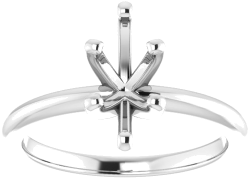 Sužadėtuvių Žiedas „Solitaire“ 585 Baltojo Aukso Marquise 10mm x 5mm (3)