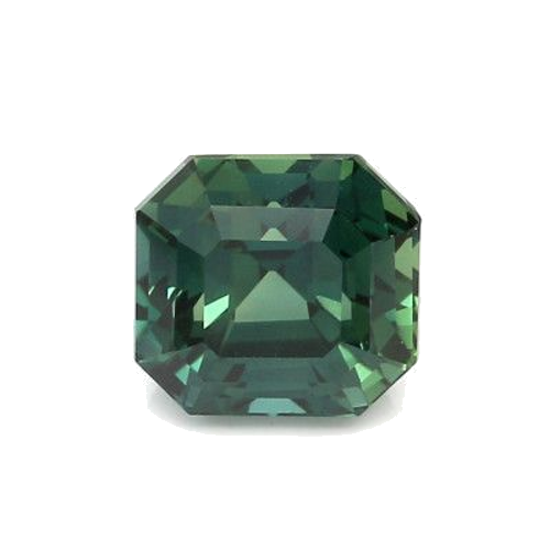 4.06 carat GREEN STEP cut Octagonal Safyras (1)