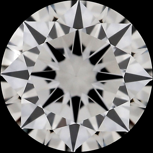 0.45 carat F-VVS1 Excellent cut Natūralus Round Deimantas (1)