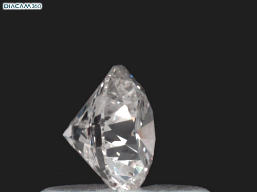 0.51 carat G-VS2 Very Good cut Natūralus Round Deimantas (1)