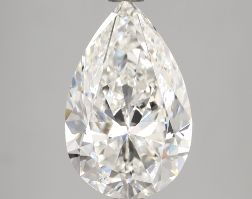 3.02 carat G-SI1 Natūralus Pear Deimantas (1)