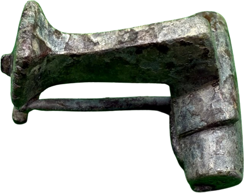 Senovės Romos bronzinė fibula (drabužių segė) (1)