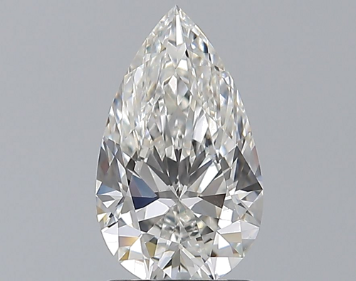 1.51 carat F-VS2 Natūralus Pear Deimantas (1)