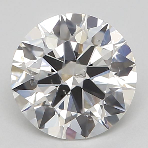 0.72 carat G-SI2 Excellent cut Natūralus Round Deimantas (1)