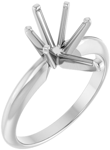 Sužadėtuvių Žiedas „Solitaire“ 585 Baltojo Aukso Pear Shape 11.5mm x 7mm (1)