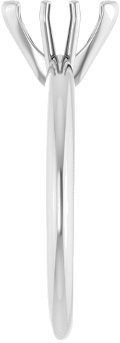 14K White 8x3.5 mm Marquise Solitaire Engagement Ring Mounting (8)