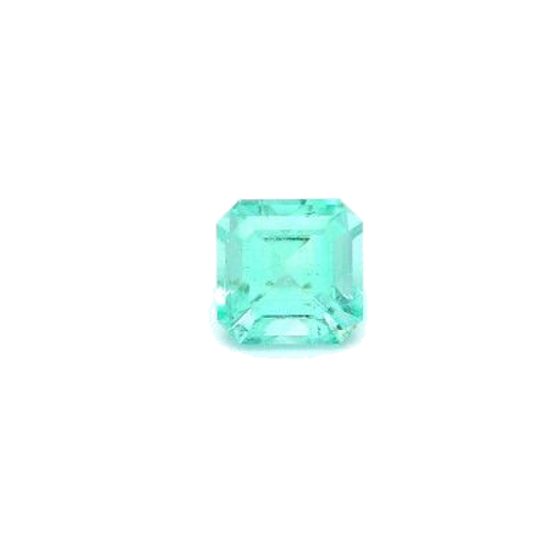 0.9 carat GREEN STEP cut Octagonal Smaragdas (1)