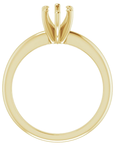 Sužadėtuvių Žiedas „Solitaire“ 585 Geltonojo Aukso Marquise 10mm x 5mm (2)