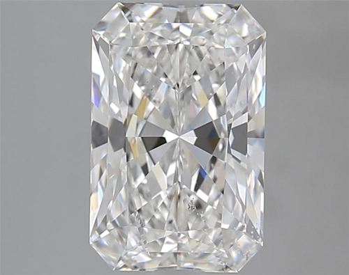 3.03 carat E-SI2 Natūralus Radiant Deimantas (1)