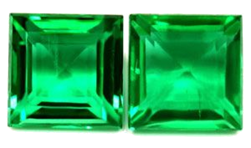 1.8 carat GREEN Square Smaragdas (1)