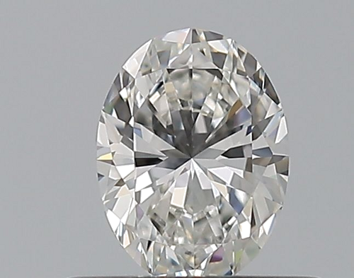 0.43 carat F-VVS1 Natūralus Oval Deimantas (1)