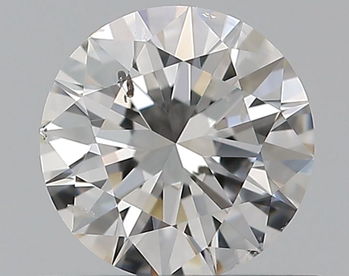 0.52 carat E-SI2 Excellent cut Natūralus Round Deimantas (1)