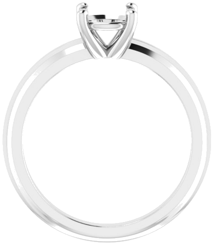 Sužadėtuvių Žiedas „Solitaire“ 925 Sidabro Round 6.5mm (2)