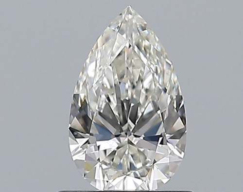0.71 carat H-VVS2 Natūralus Pear Deimantas (1)