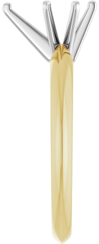 Sužadėtuvių Žiedas „Lightweight Solitaire“ 585 Baltojo Ir Geltonojo Aukso Pear Shape 8.5mm x 5mm (4)