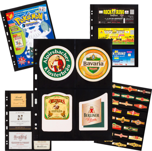 Plastic sheets for postcards and stamps Grande (1)