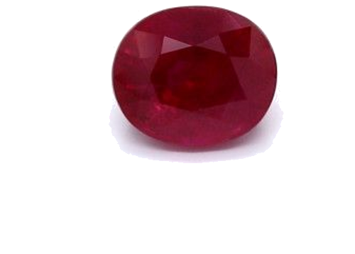 1.25 carat RED BRILLIANTSTEP cut Oval Rubinas (1)