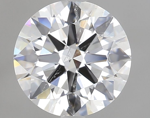 1.09 carat E-SI2 Excellent cut Natūralus Round Deimantas (1)