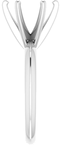 Sužadėtuvių Žiedas „Light Solitaire“ 585 Baltojo Aukso Round 9.1mm x 9.7mm (4)