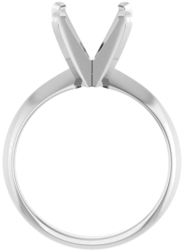 Sužadėtuvių Žiedas „Solitaire“ 950 Platinos Round 10mm (2)