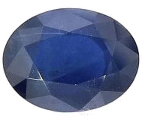1.71 carat BLUE BRILLIANTSTEP cut Oval Safyras (1)