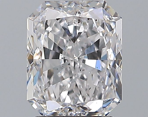 2.2 carat D-SI1 Natūralus Radiant Deimantas (1)
