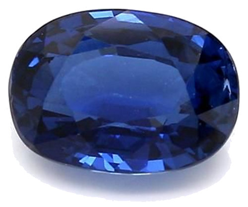 2.82 carat BLUE BRILLIANTSTEP cut Oval Safyras (1)