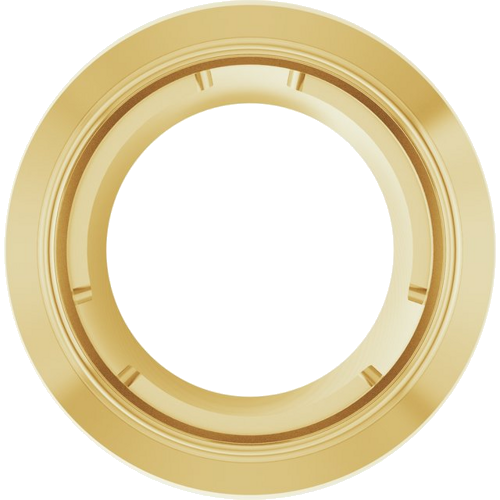 18K Yellow 4.8 mm Round Slide Pendant Mounting (1)