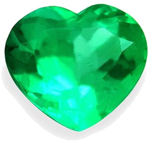 4.35 carat GREEN Heart Smaragdas (1)