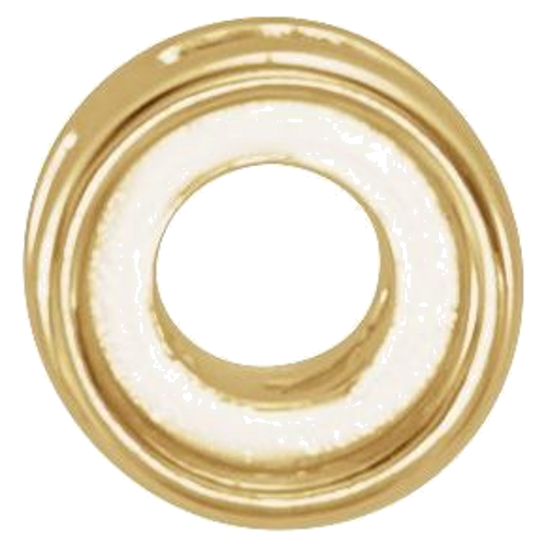 Pakabukas „Round Bezel-Set“ 585 Geltonojo Aukso Round 4mm (1)