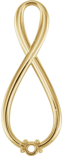 Pakabukas „Family Infinity-Inspired“ 585 Geltonojo Aukso Round 3mm (1)