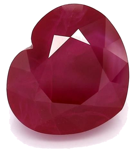 7.57 carat RED MODIFIEDBRILLIANTSTEP cut Heart Rubinas (1)