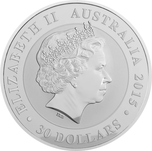1 kg Kookaburra 2015 Australian Silver Coin (2)