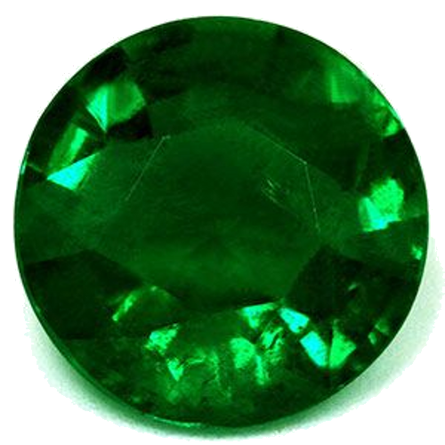 2.27 carat GREEN Round Smaragdas (1)