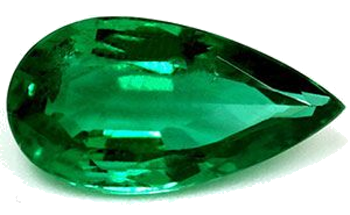1.68 carat GREEN Pear Smaragdas (1)