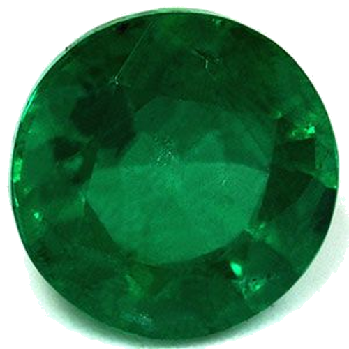 2.13 carat GREEN Round Smaragdas (1)