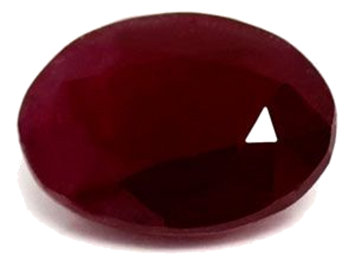 1.29 carat RED Oval Rubinas (1)