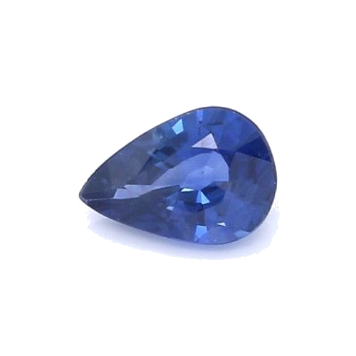0.73 carat BLUE BRILLIANTSTEP cut Pear Safyras (1)