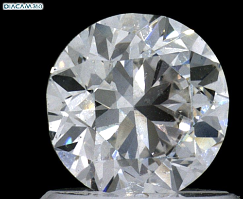 0.9 carat H-SI1 GD cut Natūralus Round Deimantas (1)