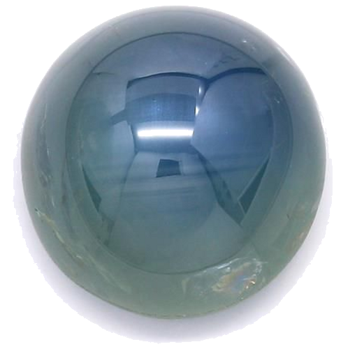 13.37 carat GREEN CABOCHON cut Oval Safyras (1)